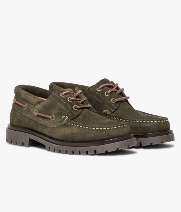 Chaussure Bateau Levy Kaki