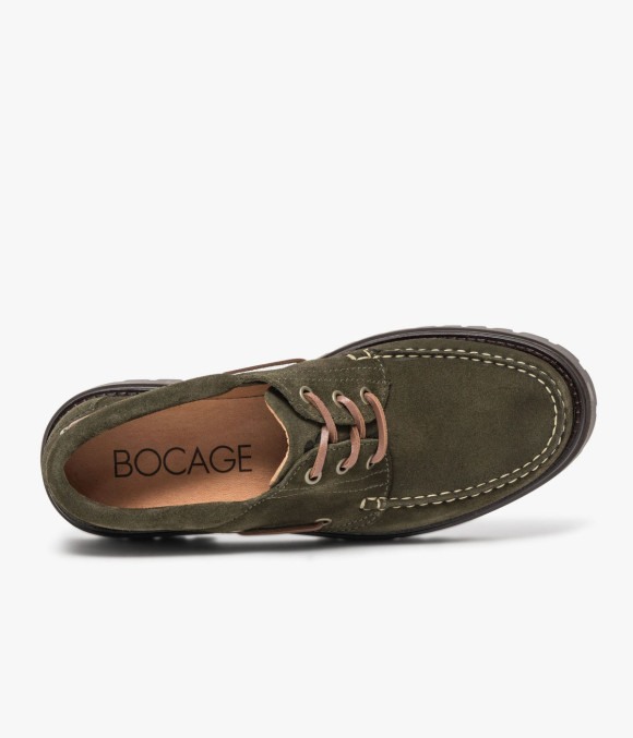 Chaussure Bateau Levy Kaki