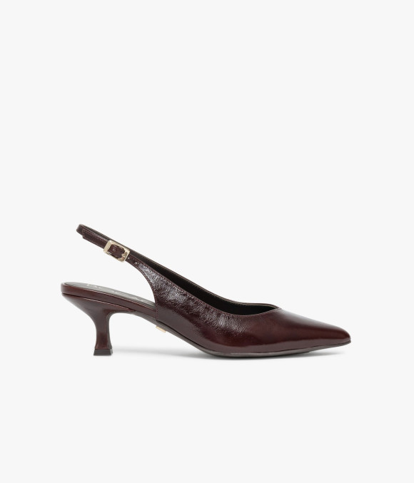 Escarpin Slingback Delia Bordeaux