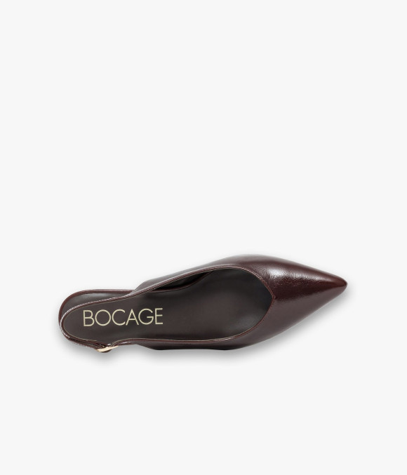 Escarpin Slingback Delia Bordeaux