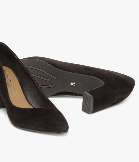 Escarpin Isalia Chocolat