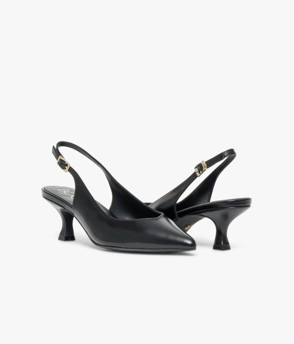 Escarpin Slingback Delia Noir