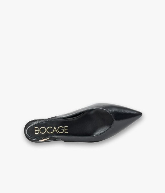 Escarpin Slingback Delia Noir