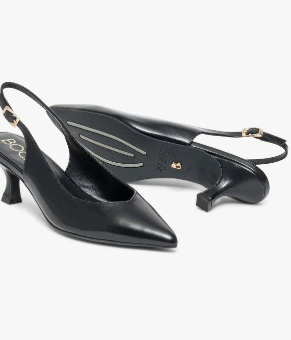 Escarpin Slingback Delia Noir