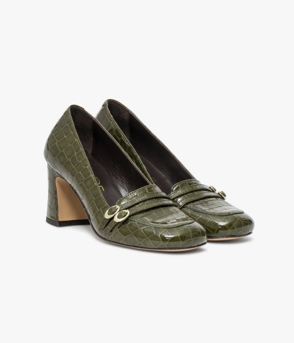 Escarpin Jeannelle Vert