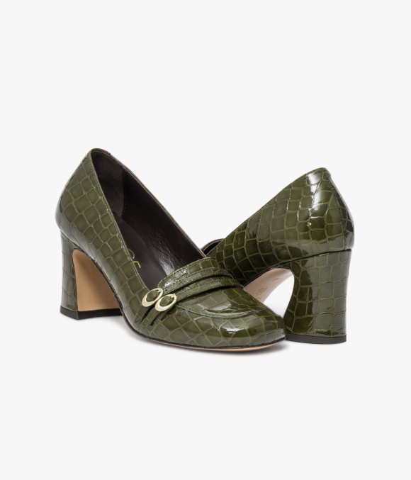 Escarpin Jeannelle Vert