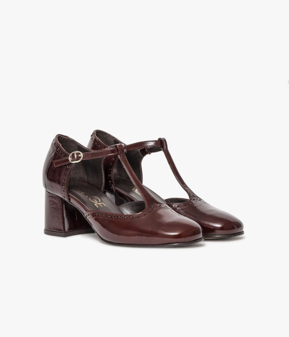 Escarpin Salomé Isadore Chocolat