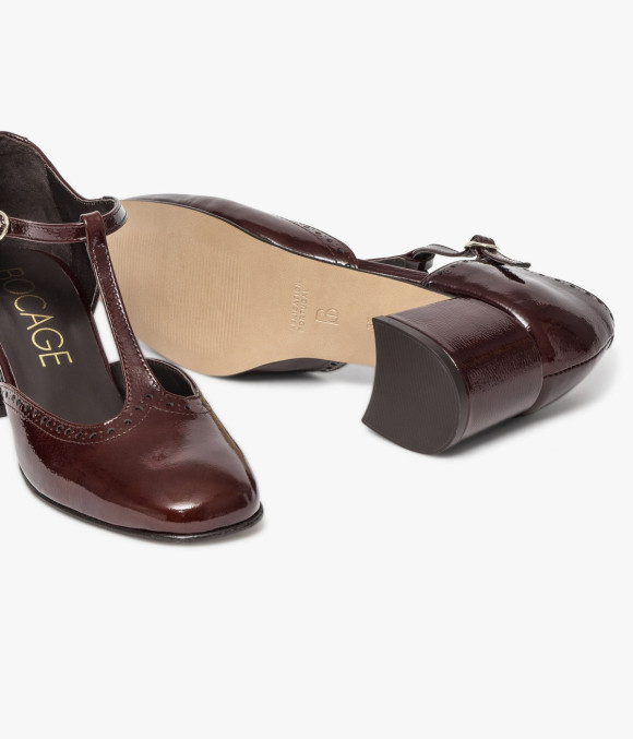 Escarpin Salomé Isadore Chocolat