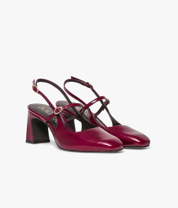Escarpin Slingback Duclie Cerise