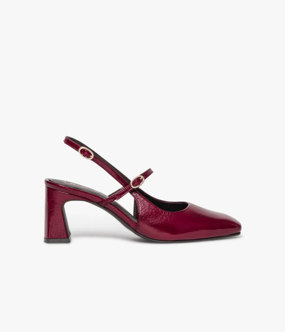 Escarpin Slingback Duclie Cerise