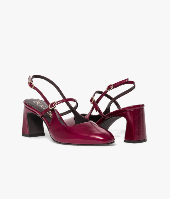 Escarpin Slingback Duclie Cerise