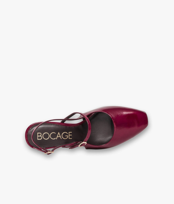 Escarpin Slingback Duclie Cerise