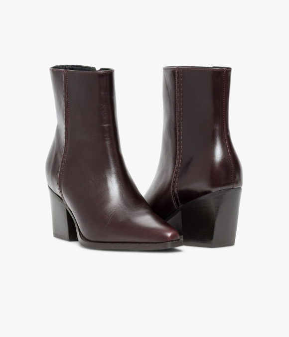 Boots Thaïs Pourpre
