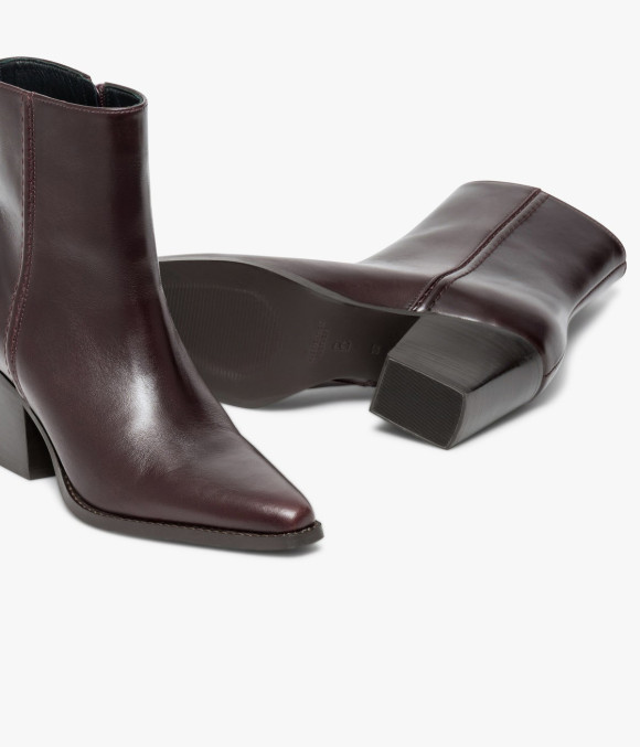 Boots Thaïs Pourpre