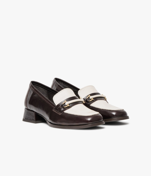 Mocassin Abigail Marron Foncé