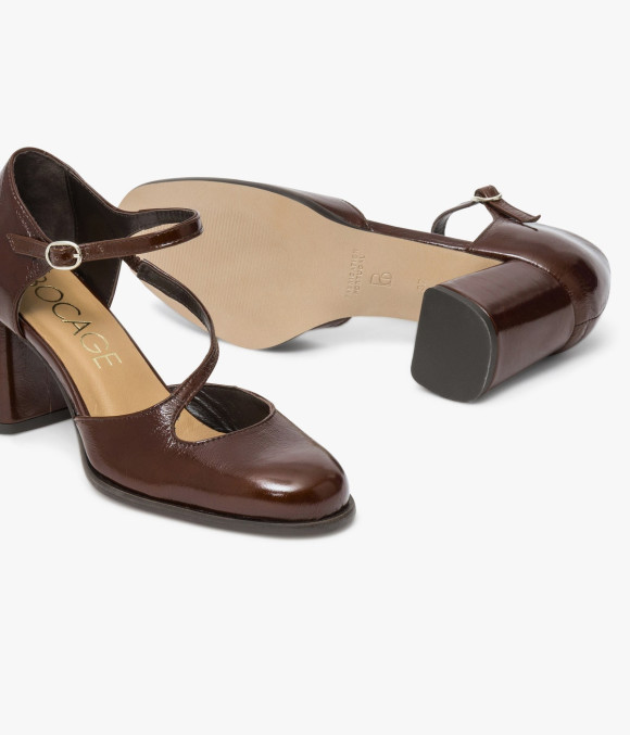 Escarpin Irène Chocolat