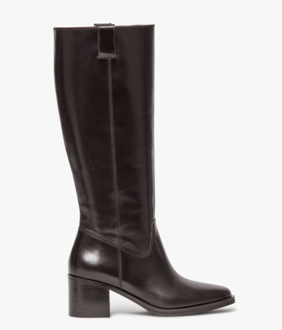 Botte Hortensia Marron Foncé