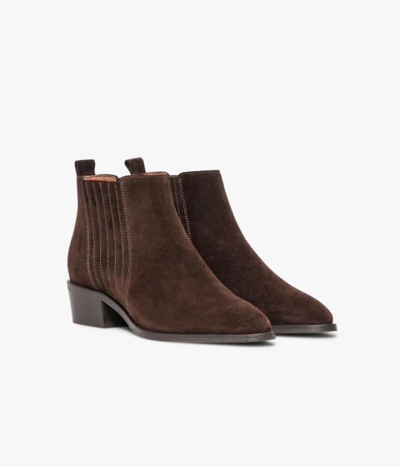 Low-boots Minata Chocolat