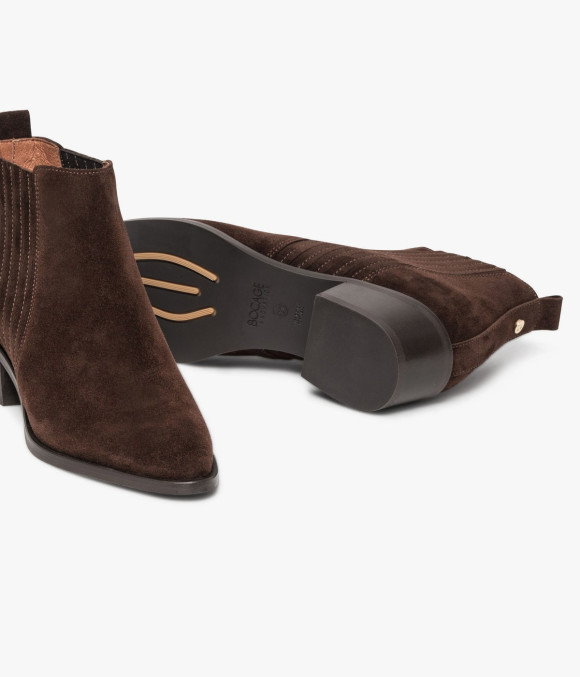 Low-boots Minata Chocolat