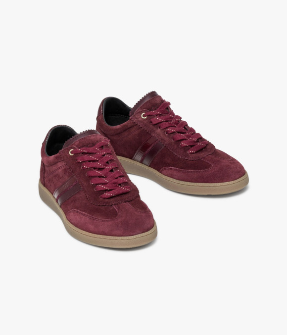 Basket Lellia Bordeaux