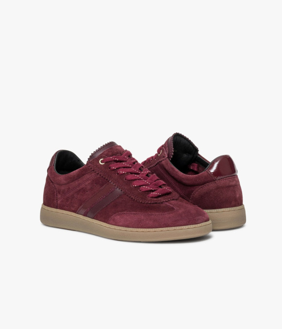 Basket Lellia Bordeaux