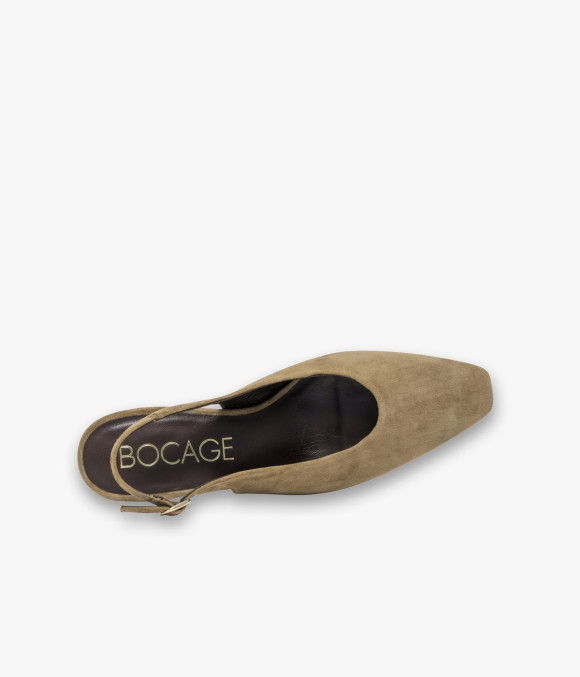 Escarpin Slingback Calista Sable