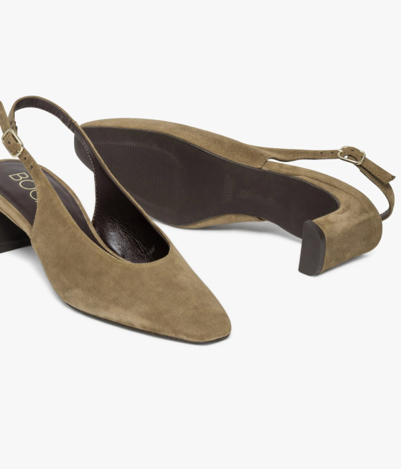 Escarpin Slingback Calista Sable