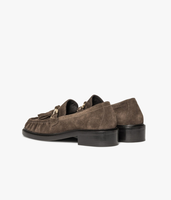 Mocassin Adina Vert Mousse