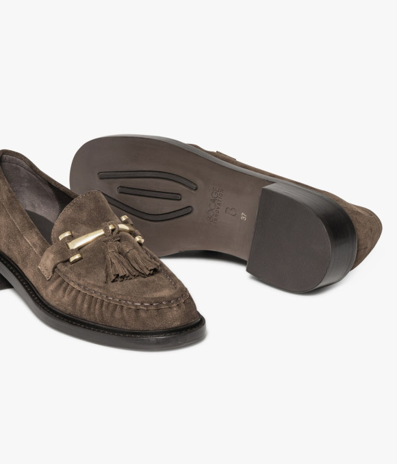 Mocassin Adina Vert Mousse
