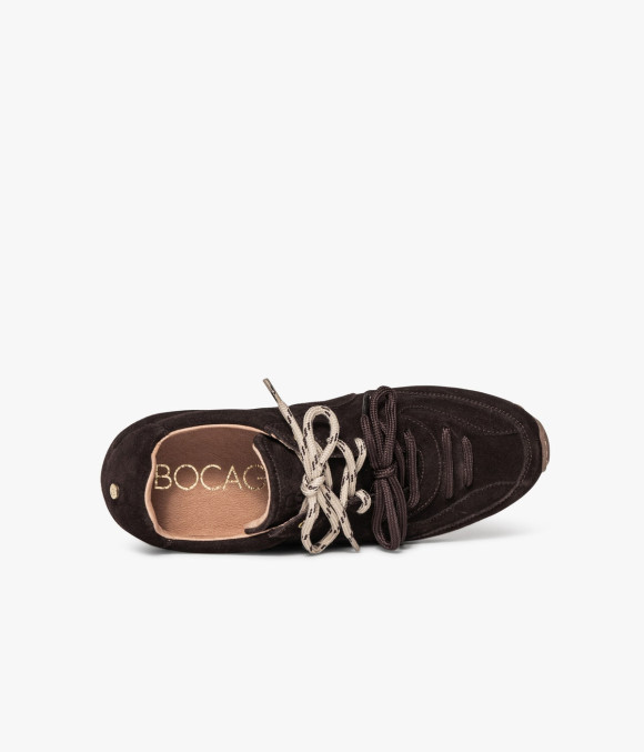 Basket Lucia Marron Foncé