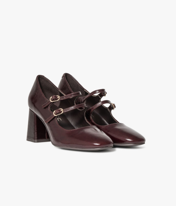 Escarpin Iza Pourpre
