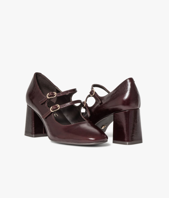 Escarpin Iza Pourpre
