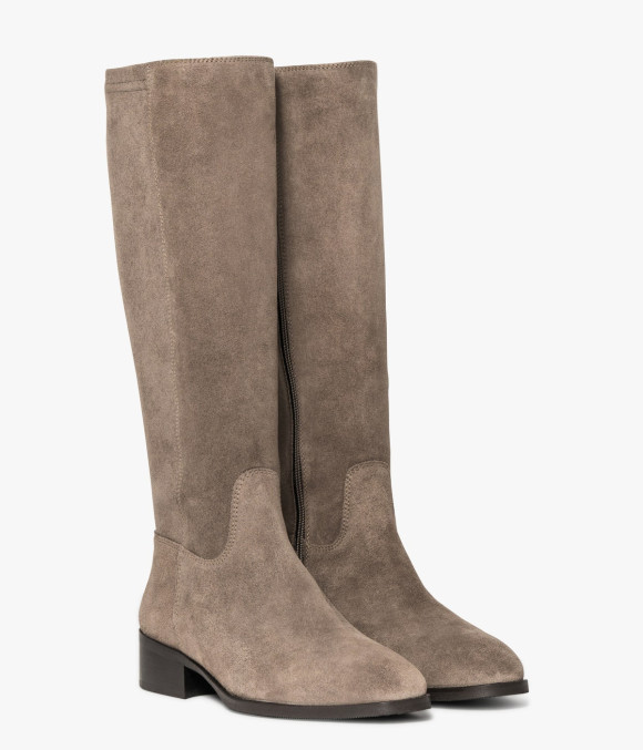 Botte Valérie Taupe