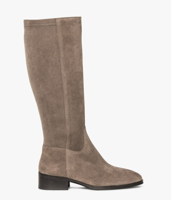 Botte Valérie Taupe