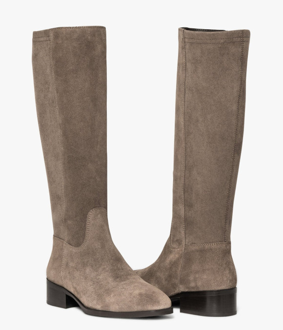 Botte Valérie Taupe