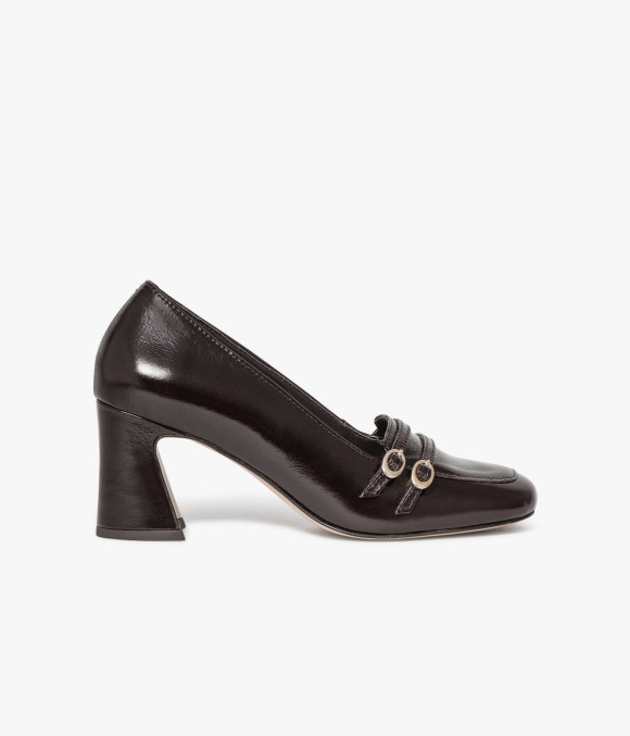 Escarpin Jeannelle Chocolat