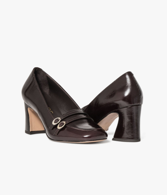 Escarpin Jeannelle Chocolat