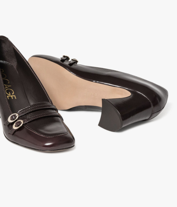 Escarpin Jeannelle Chocolat