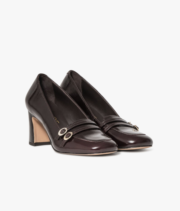 Escarpin Jeannelle Chocolat