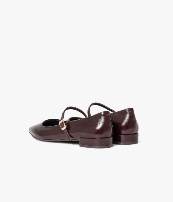 Ballerine Briana Pourpre