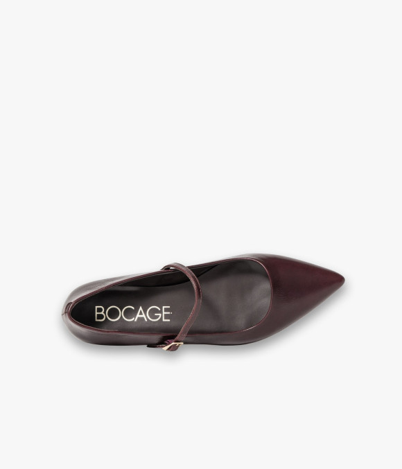 Ballerine Briana Pourpre
