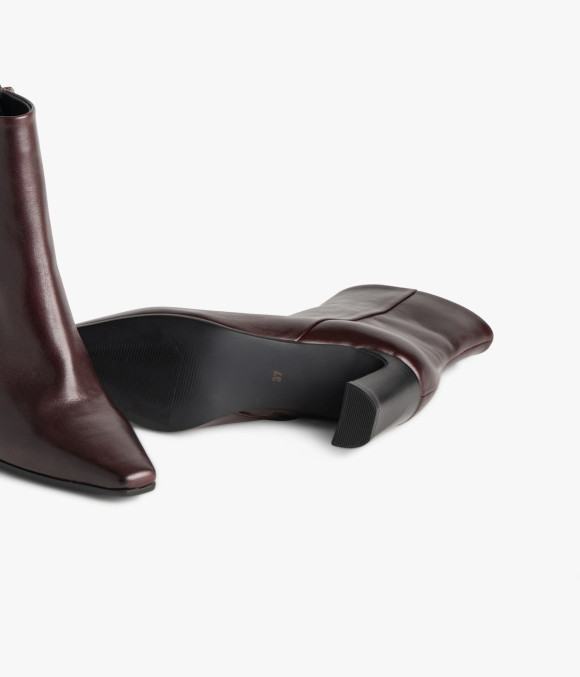 Boots Elisa Pourpre