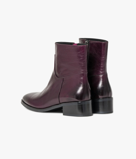 Boots Maggie Pourpre