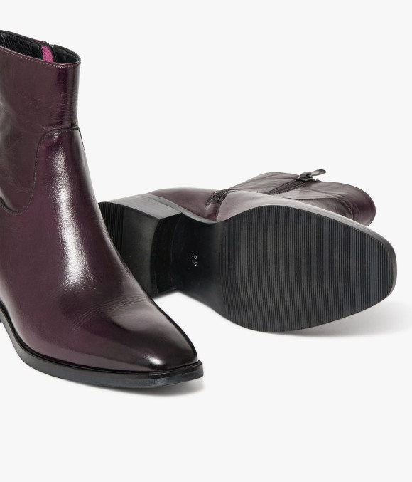 Boots Maggie Pourpre
