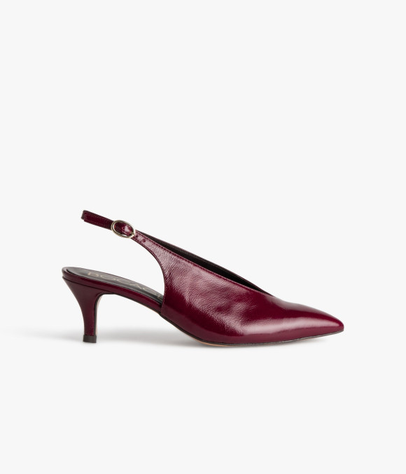 Escarpin Slingback Célina Cerise