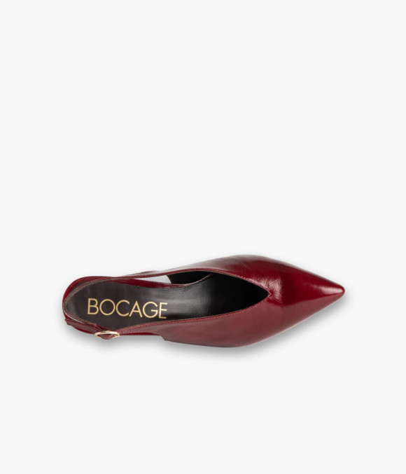 Escarpin Slingback Célina Cerise