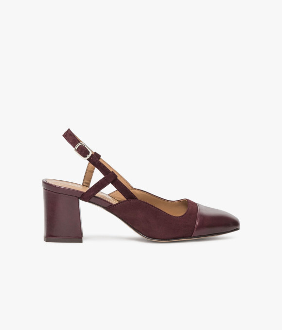 Escarpin Slingback Denitsa Pourpre