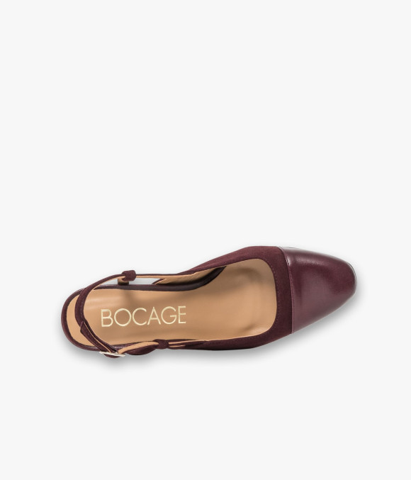 Escarpin Slingback Denitsa Pourpre