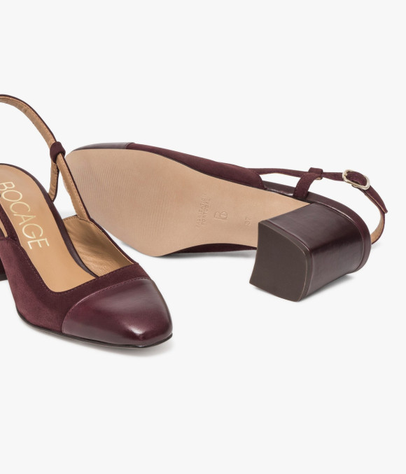 Escarpin Slingback Denitsa Pourpre