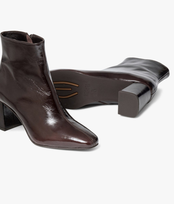 Boots Muscade Marron Foncé